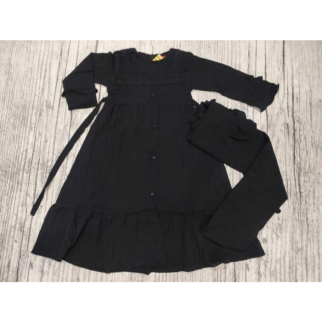 GAMIS HITAM ANAK CITRA KIDS/GAMIS ANAK CITRA /GAMIS ANAK HITAM/GAMIS ANAK TERBARU/GAMIS ANAK HITAM K