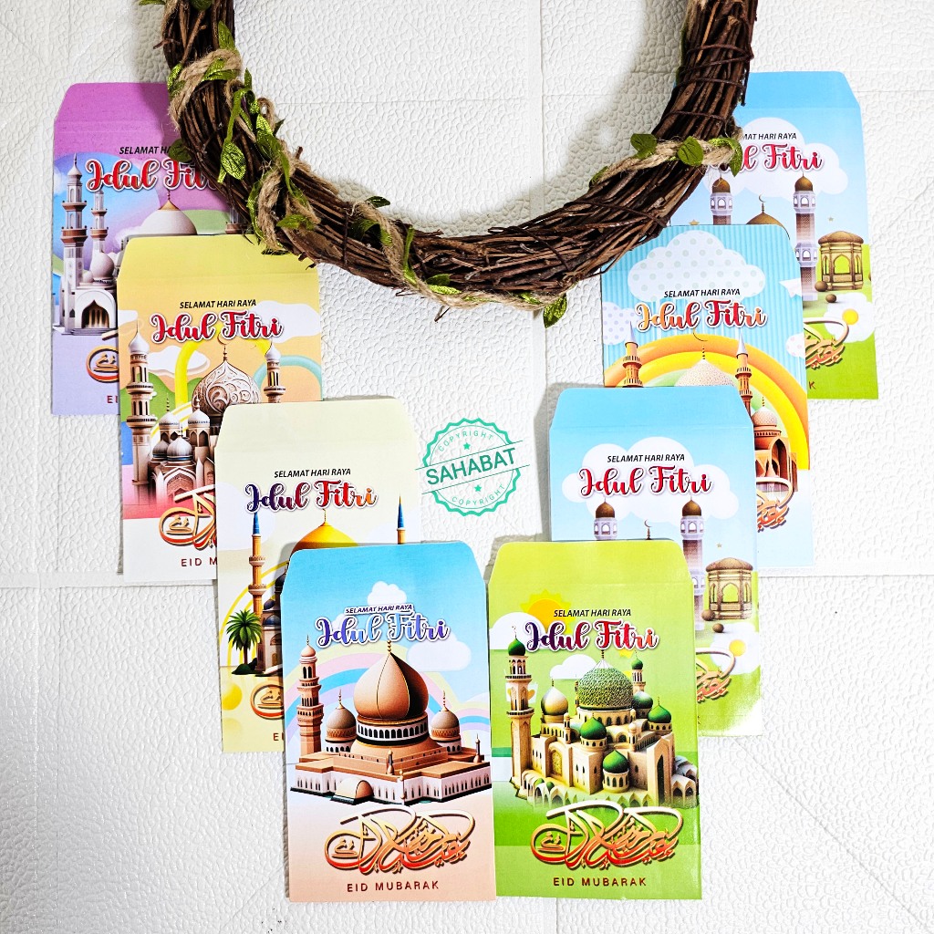 

AMPLOP / ANGPAU LEBARAN KARAKTER MASJID SNACK DAN KARTUN MEDIUM ISI 50 LEMBAR