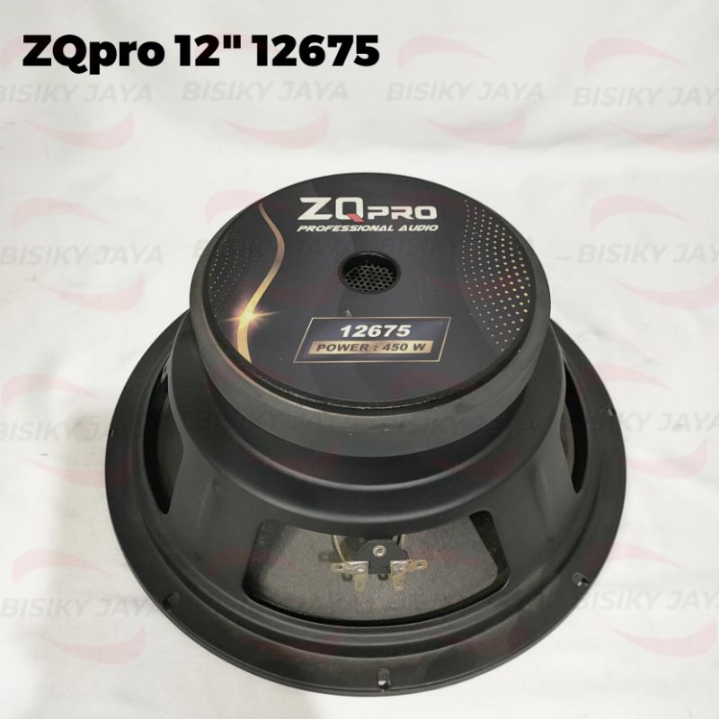 Speaker komponen ZQpro 12675 New 12 inch mid low Original Speaker ZQ pro 12675 mid low 450w spool 3 