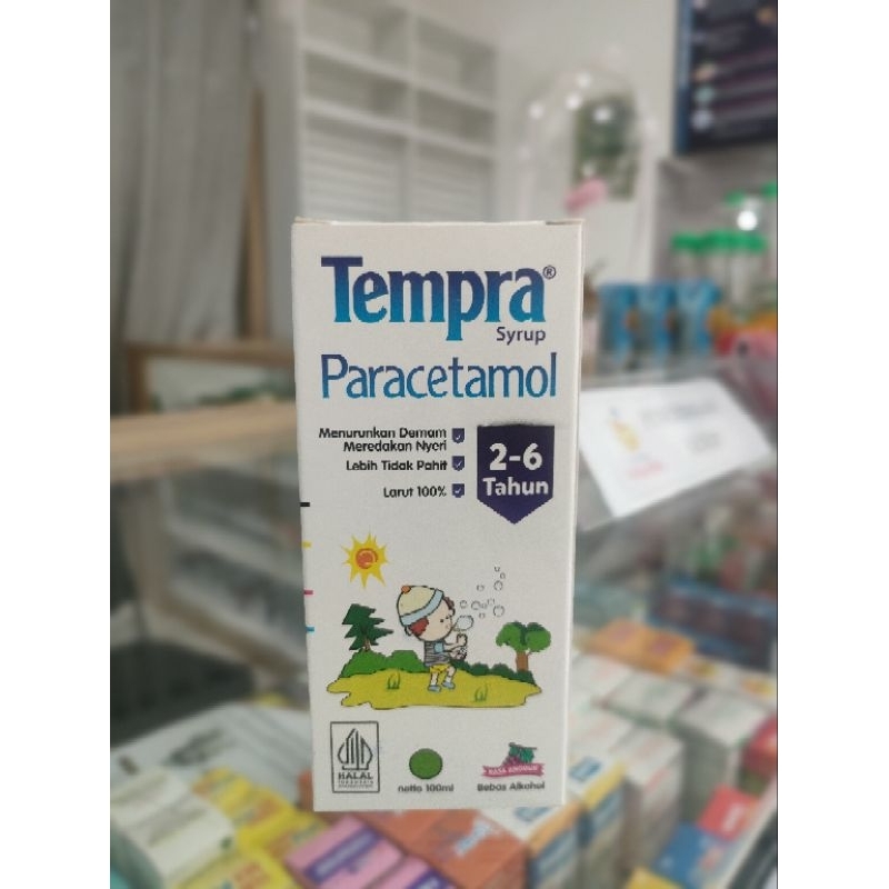 TEMPRA SYRUP 2 - 6 TAHUN BOTOL 100 ML