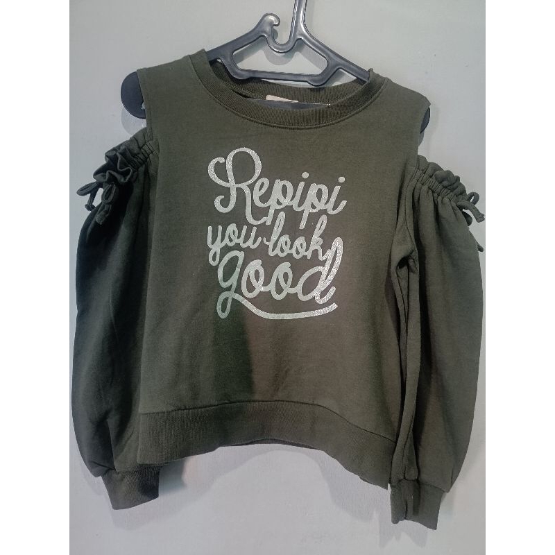 REPIPI ARMARIO - SWEATER OFF SHOULDER BRANDED