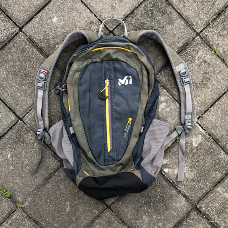 tas millet outdoor 26L bekas second not montbell