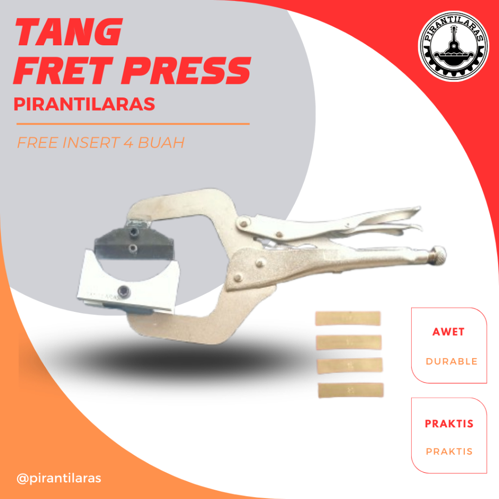 Tang Fret Press Gitar Caul Besi