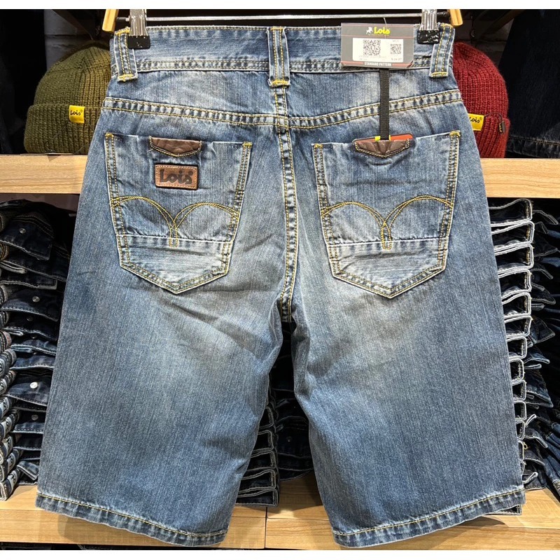 CELANA PENDEK LOIS ORIGINAL/CELANA PENDEK PRIA WANITA/CELANA DENIM KEREN