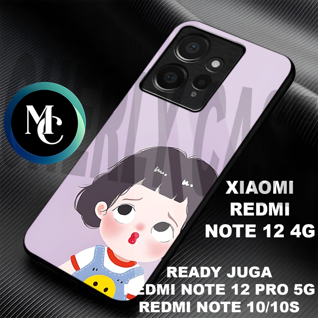 Case hand phone XIAOMI REDMI NOTE 12 4G DAN TYPE LAINNYA -GC 20- Motif GAMBAR LUCU/casing REDMI NOTE