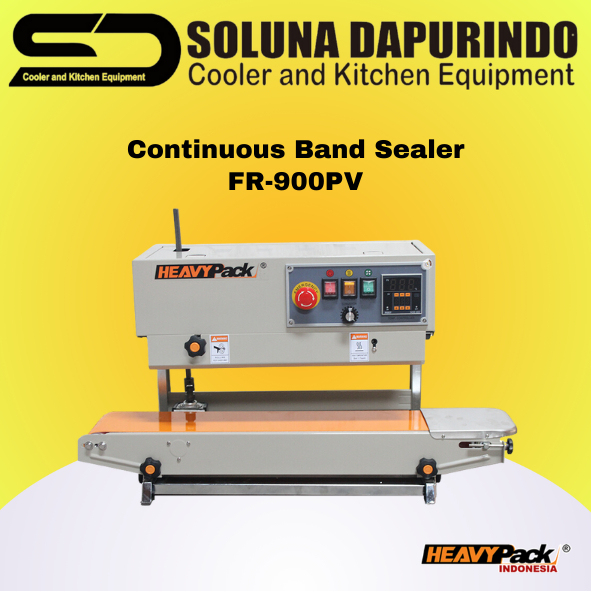 HEAVYPACK Continuous Band Sealer FR-900PV / FR 900PV / FR900PV