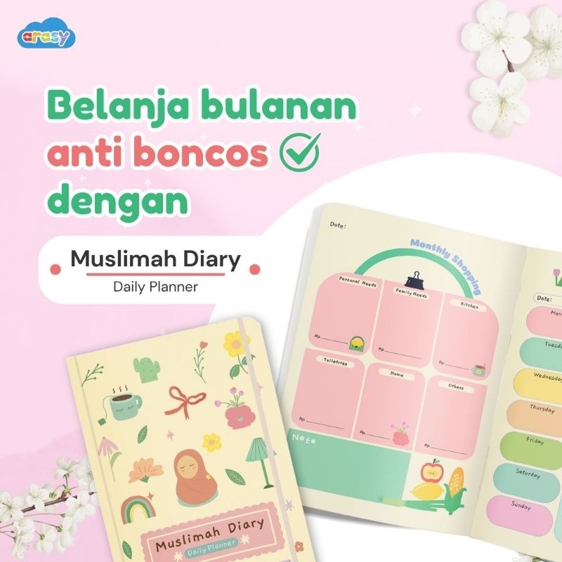 

Muslimah Diary (Daily Planner) - Arasy