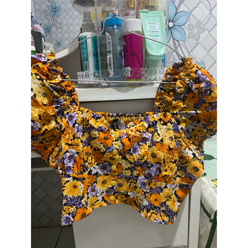 Baju Wanita Motif Bunga H&M