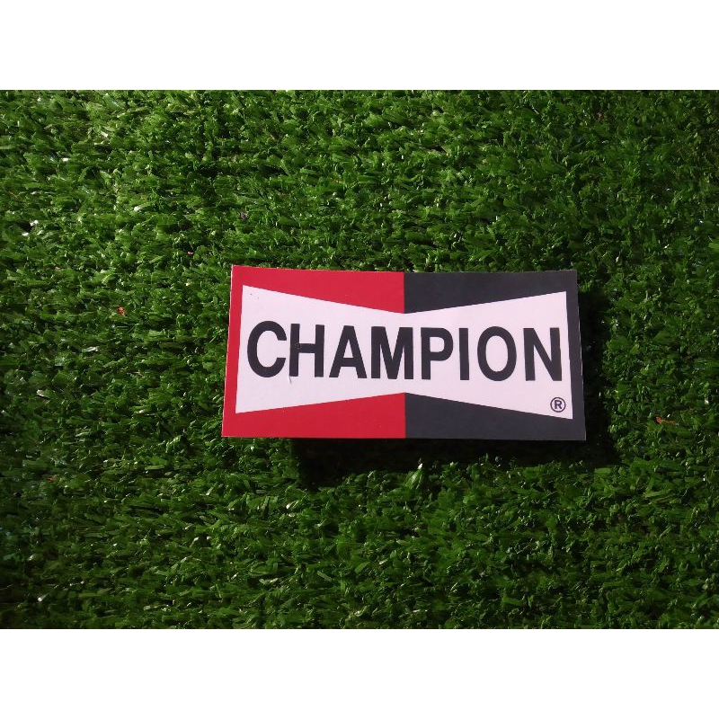 

stiker vinyl champion