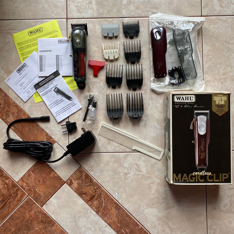 Clipper Wahl Magic Clip Cordless Original USA Market Kondisi Bekas Pemakaian