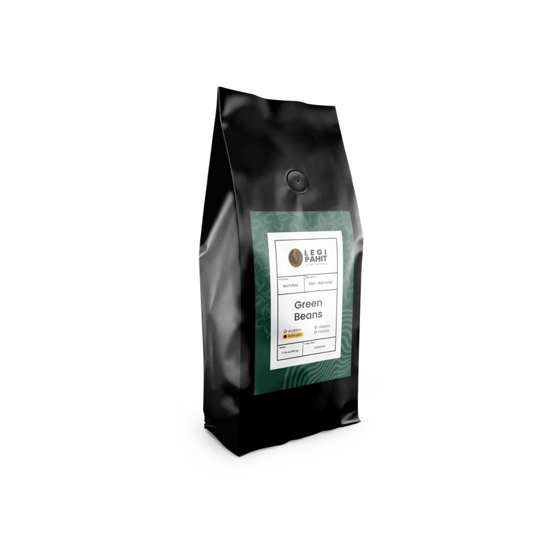 

Biji Kopi / Green Beans Robusta Asli Desa Toso 500gr by Legi Pahit