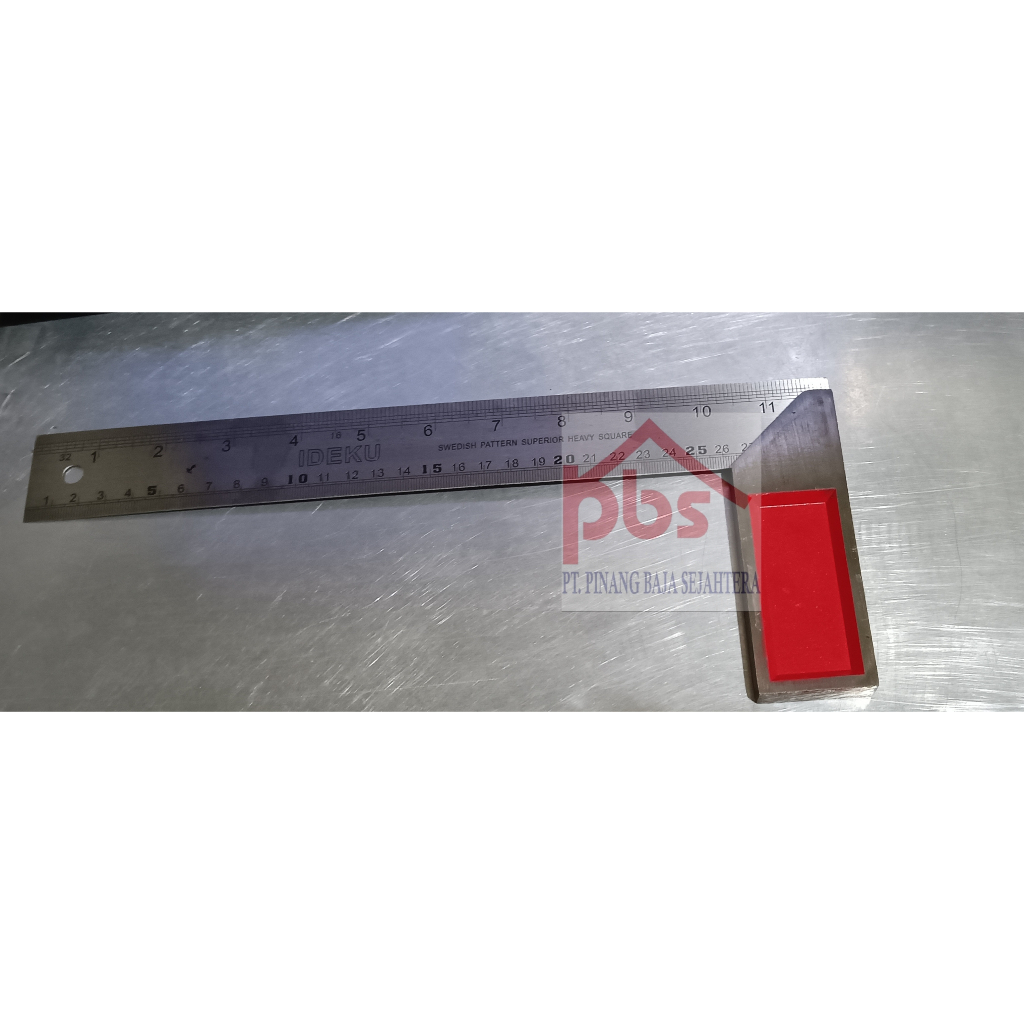 Siku Tukang Shisuka / Siku Tukang Camel / Penggaris Siku Tukang 12" (Inch)