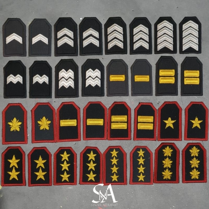 PANGKAT PDL POLRI BRIMOB LIS HITAM GOLONGAN BRIPDA BRIPTU BRIPKA AIPDA AIPTU IPDA IPTU AKP KOMPOL AK