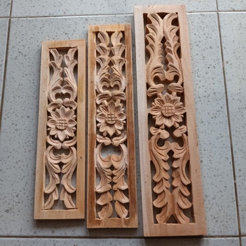 ukiran kayu pohon karet