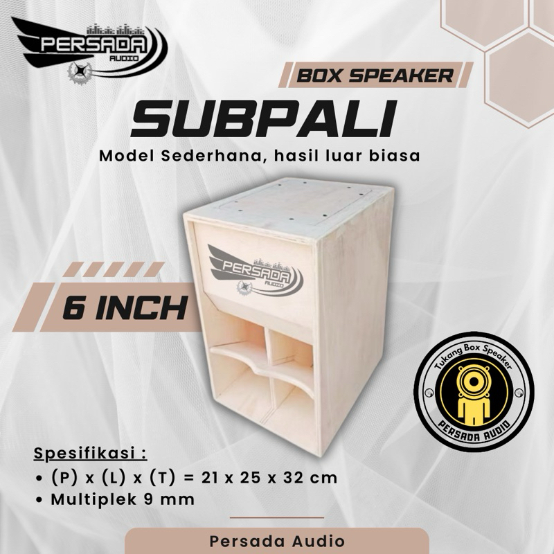 Box supali 6 Inch
