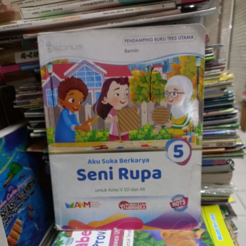 AKU SUKA BERKARYA SENI RUPA UNTUK SD/MI KELAS 5 KURMER AKM HOTS