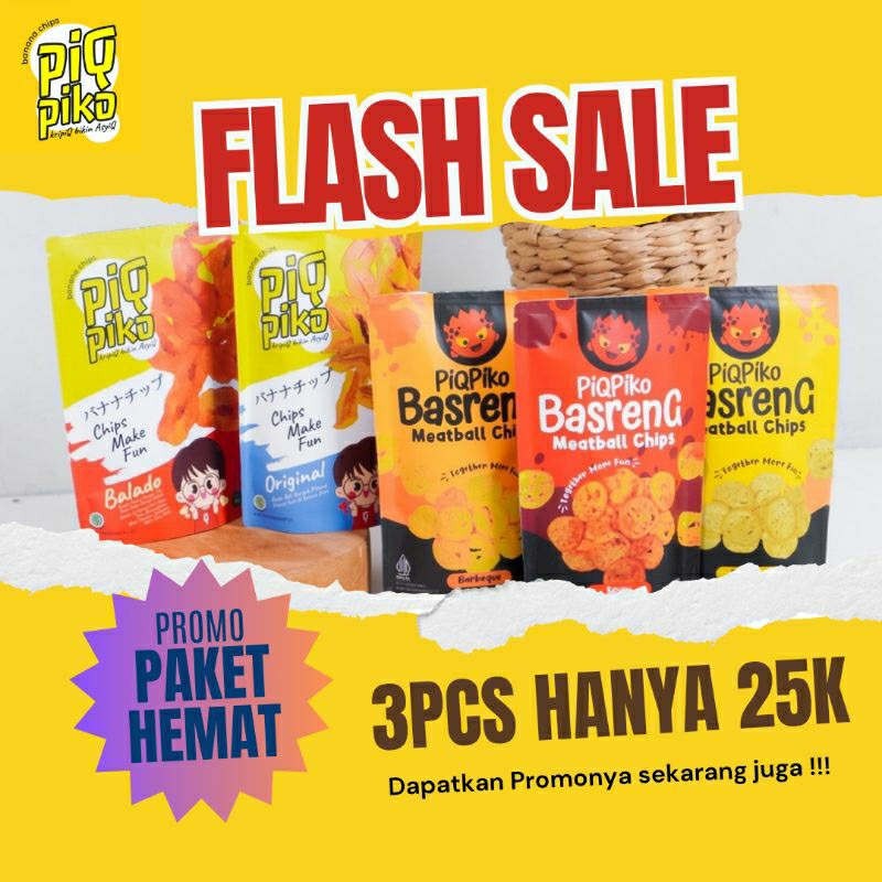 

Piqpiko Snack - Paket Hemat 3pcs