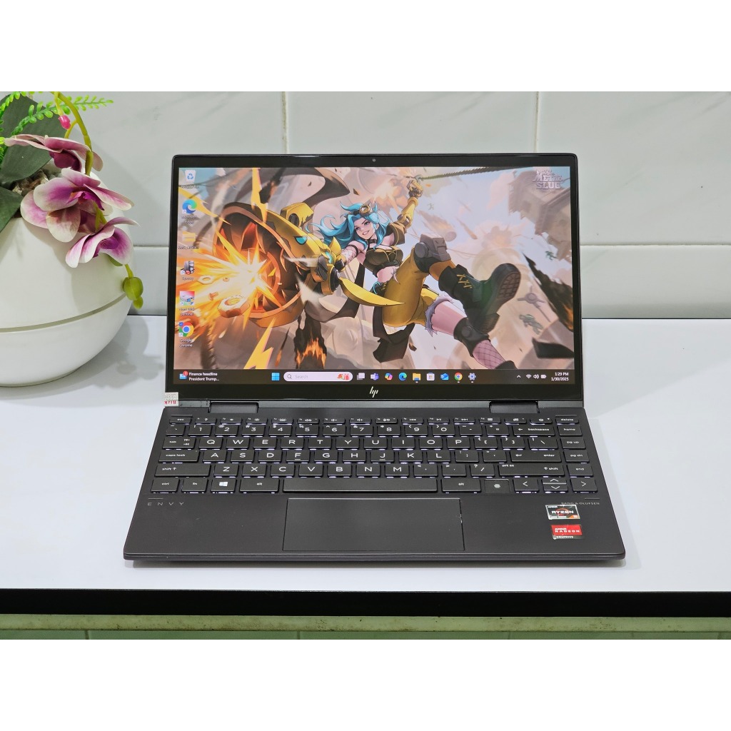 HP ENVY X360 Convertible AMD Ryzen 5 4000 Series Touchscreen 2 in 1 Premium Laptop