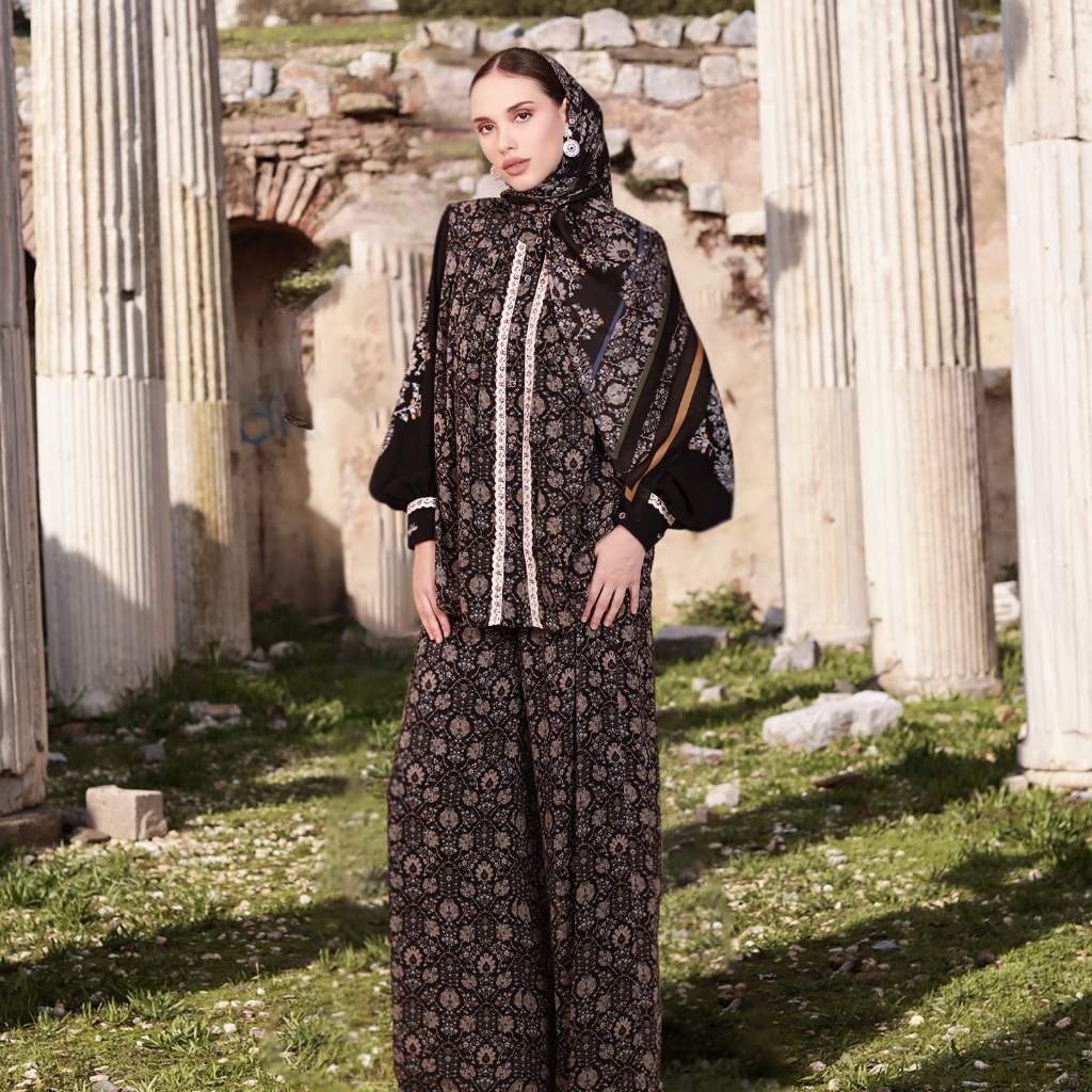 MANDJHA Ornella Set By IVAN GUNAWAN - Raya Busana Muslim Setelan Modest ORIGINAL