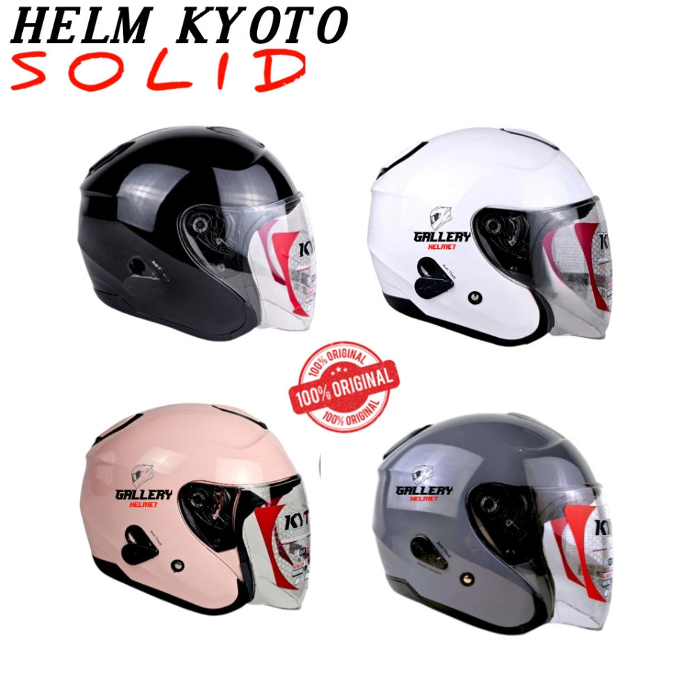 HELM KYT KYOTO 100% ORIGINAL | HELM KYOTO HALF FACE