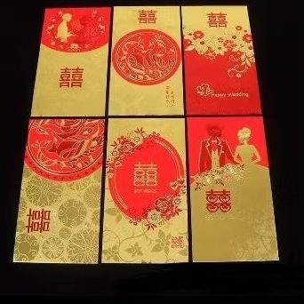 

angpao wedding isi 6 / amplop sangjit