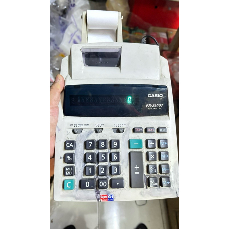 

kalkulator casio FR_2650T original casio