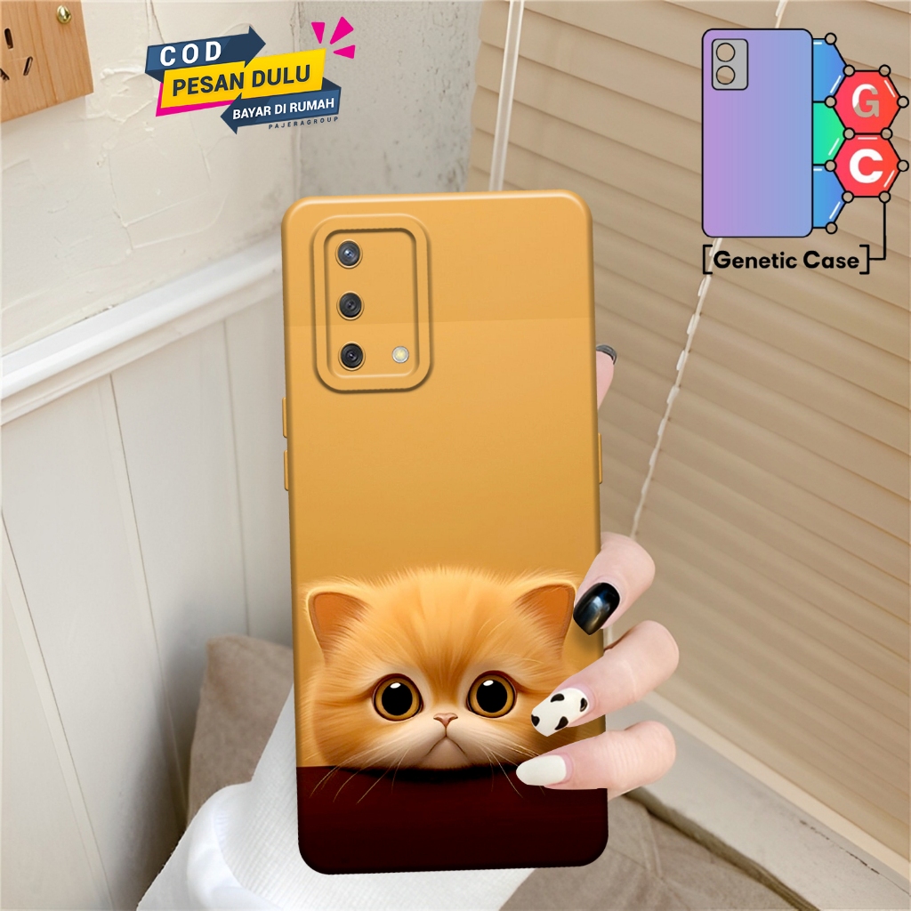 SOFTCASE KARAKTER CUTE FOR OPPO A95/A74 Custom Case Aesthetic Untuk tipe handphone oppo vivo realme 