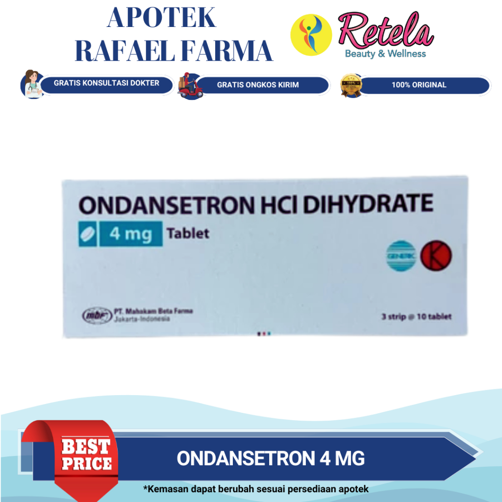 ONDANSETRON 4MG 1 BOX ORIGINAL