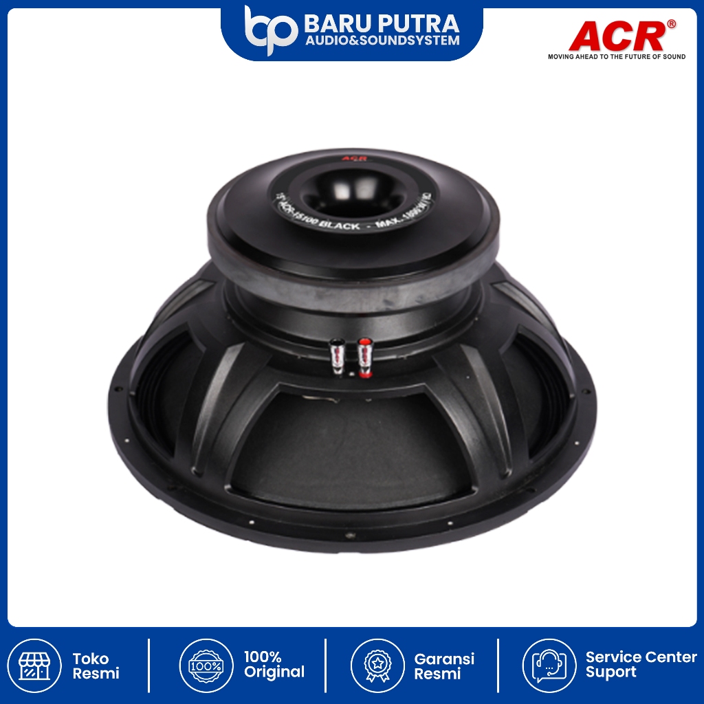Speaker ACR 15 Inch 15100 Black Subwoofer Original