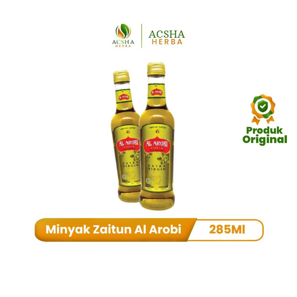 

Minyak Zaitun Al Arobi Extra Virgin 285ml | Olive Oil
