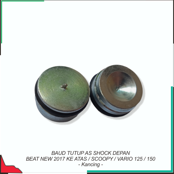 Baud Tutup As Shock Depan Beat New 2017 Ke Atas / Scoopy / Vario 125 / 150 - Kancing -
