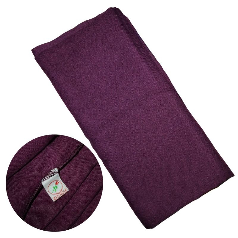 Hijab Paris Segi Empat Red Rose