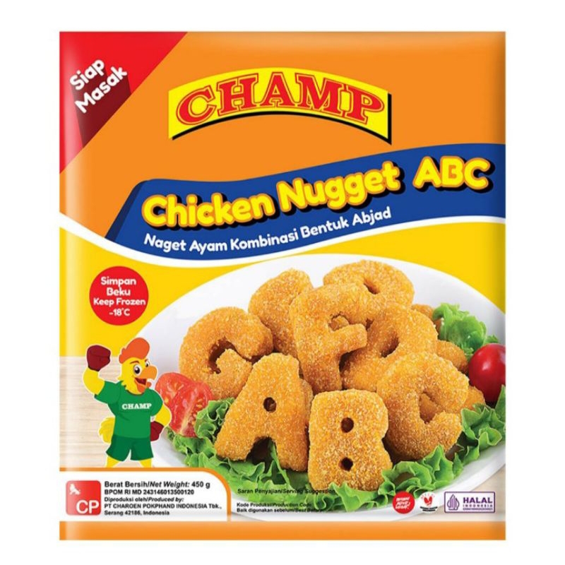 

Champ Naget Ayam ABC 450 g - only sameday dan instan