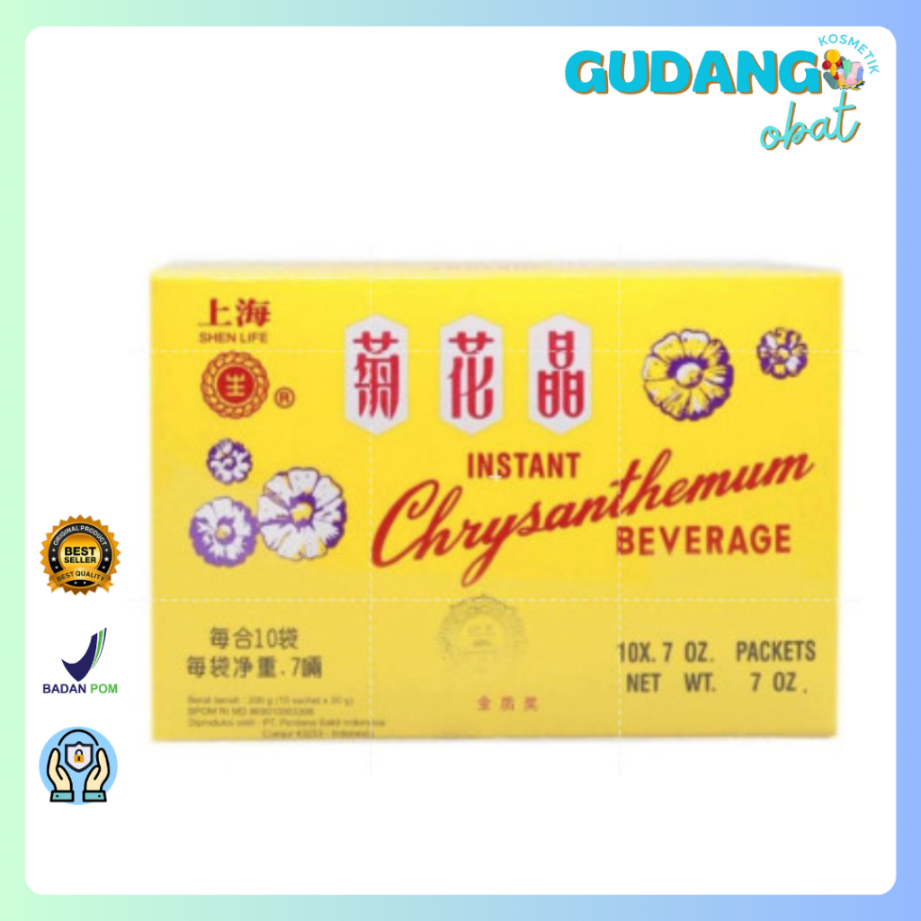 

Chi Hwa Cing Instant Beverage Pak 10's - Instant Chrysanthemum Crystal with Honey