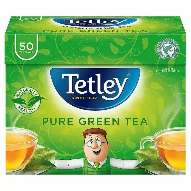 

Tetley Green Tea Bags 50 Pack