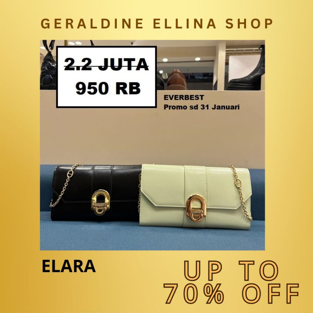 Tas wanita SALE Everbest 100% original seri ELARA