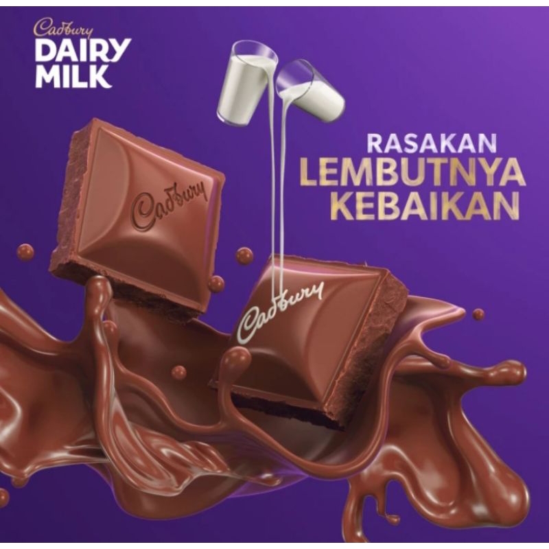 

Cadbury Dairy Milk Rasa Lembutnya Kebaiikan