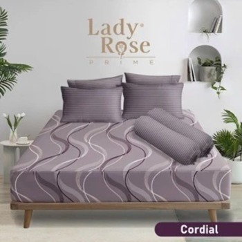Sprei Lady Rose Ukuran 160x200 Queen Seprai Karakter Ladyrose