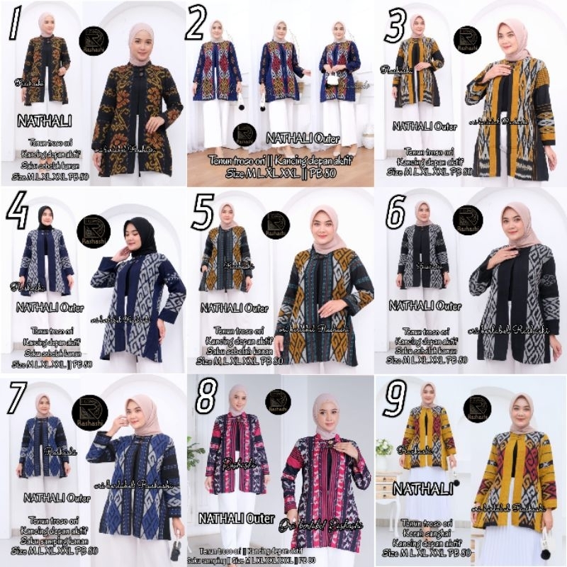 TENUN CARDI# Tenun Troso Sumbawa Jepara cardi jumbo Cantik Murah Cardi Atasan wanita terbaru lengan 