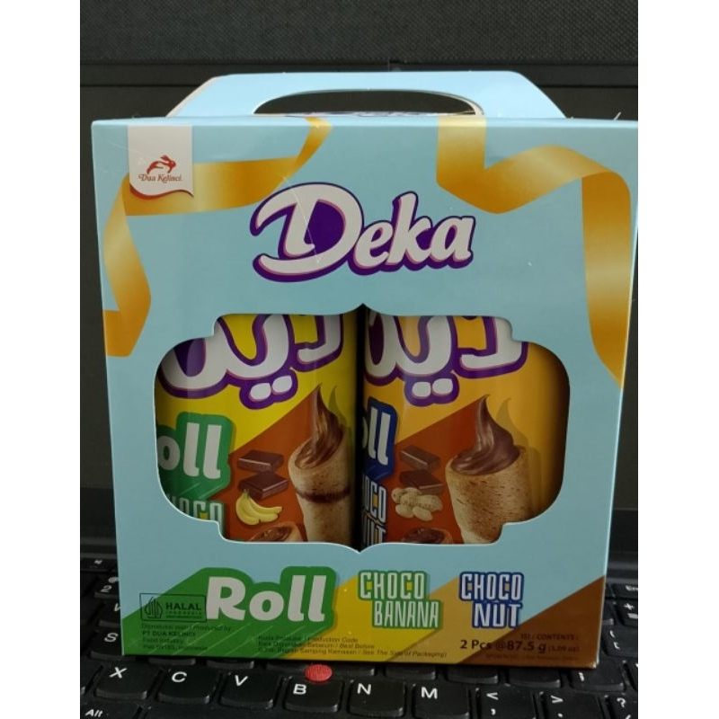 

DEKA WAFER ROLL @87.5GR (1PAKET ISI 2 = 175GRAM) RASA - COKLAT KACANG & PISANG COKLAT EXP NOVEMBER 2025 Ketentuan Klaim Garansi : 1. BERLAKU UNTUK SMUA JASA KIRIM 2. Menyertakan packing tambahan (Silakan Cari Di Toko) 3. Harap menyertakan bukti video dar