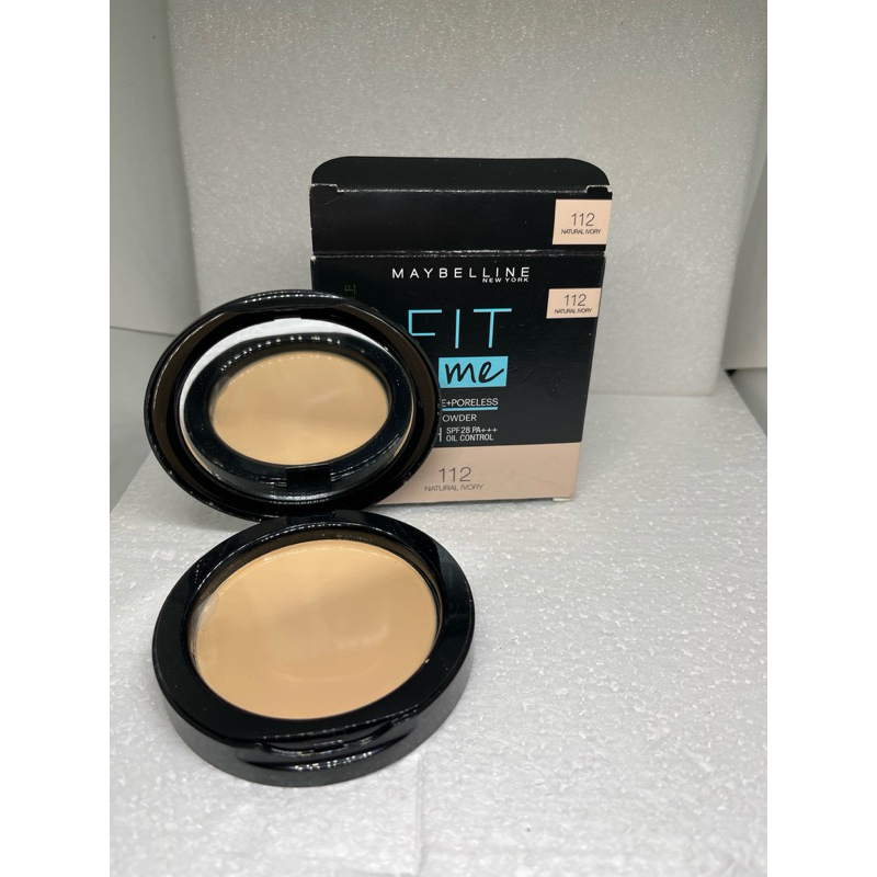 Bedak Padat Maybelline FIT ME! 12H Oil Control Powder Tahan 12 jam