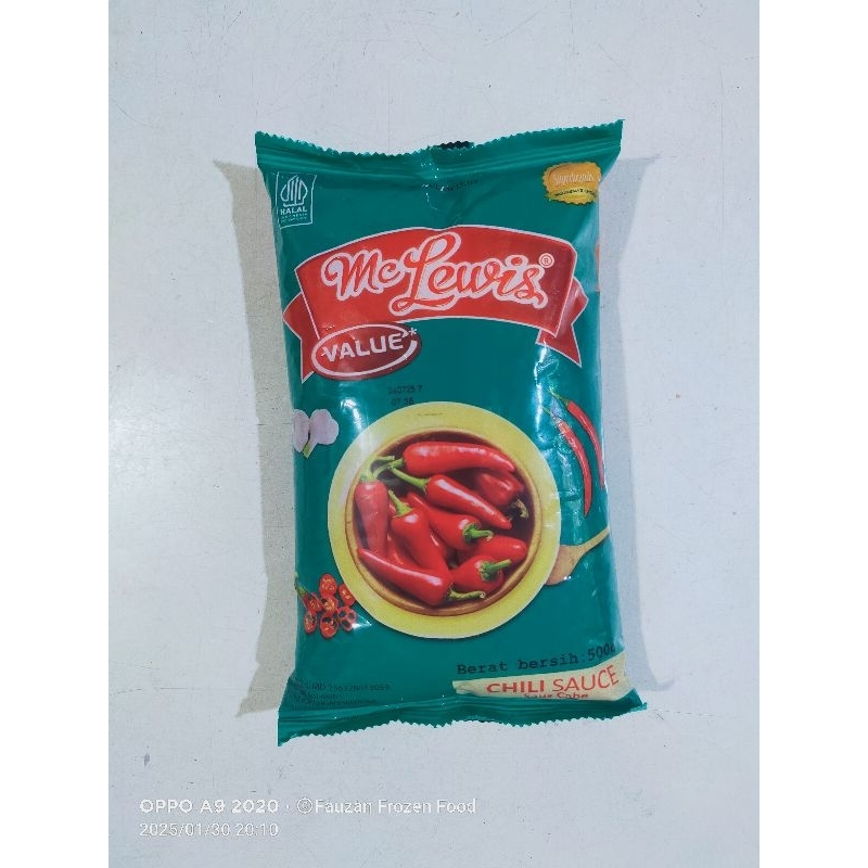 

Mc Lewis Chili 500 gram