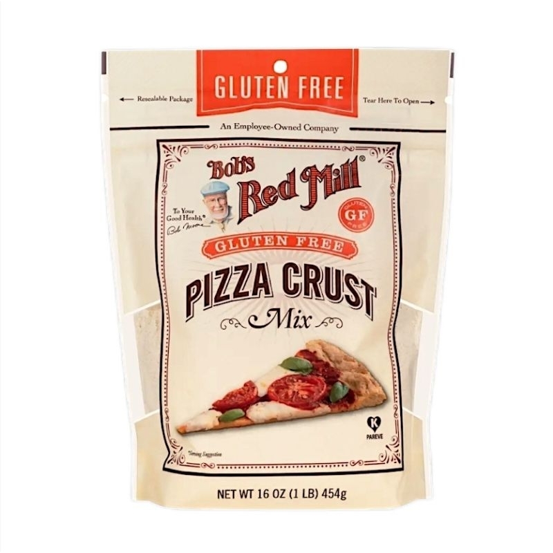 

Bob's Red Mill | PIZZA CRUST - 454gr | Tepung Pizza GLUTEN FREE Mpasi