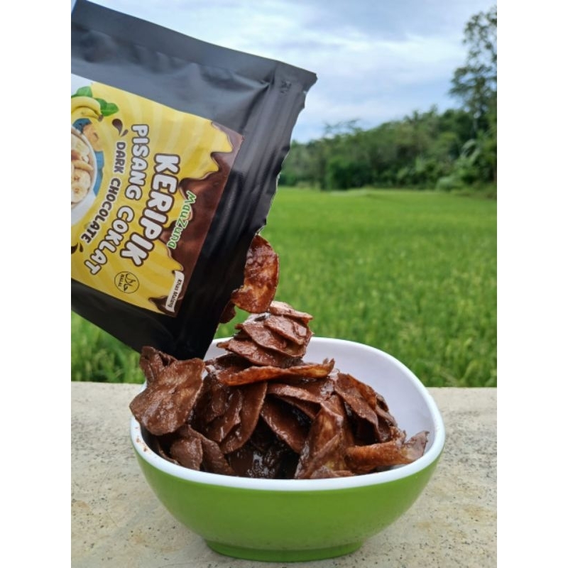 

Keripik Pisang Dark Chocolate Choc Kit Krim Murah 125 gr