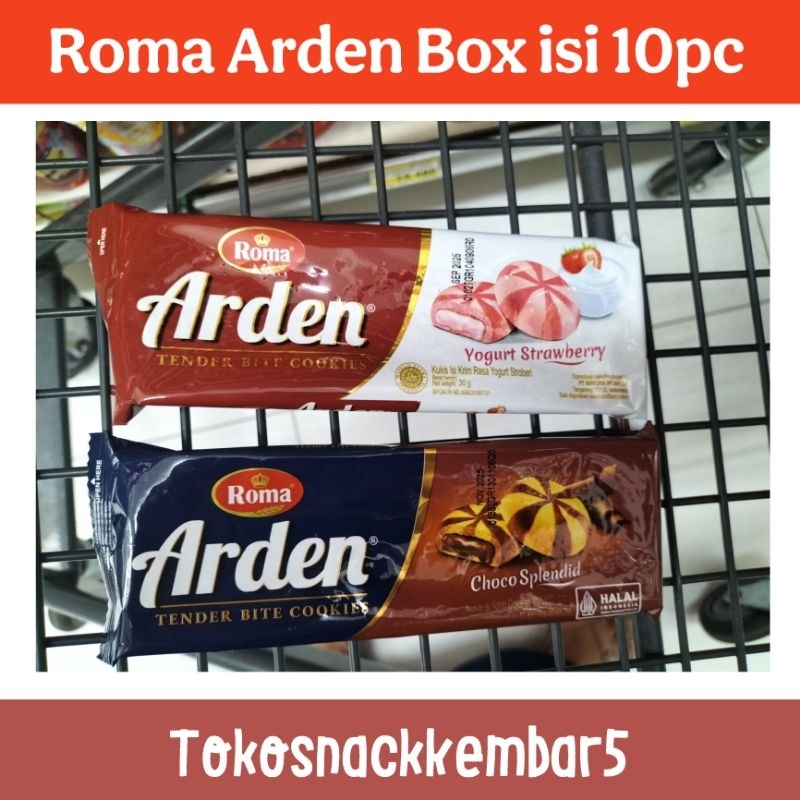 

MAYORA Roma Arden isi 10pax Coklat dan Yoghurt