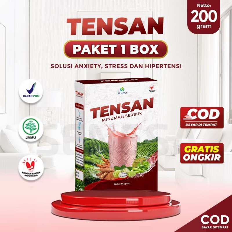 

TENSAN - Minuman Serbuk Seledri Solusi Relaksasi Anxiety Insomnia & Hipertensi