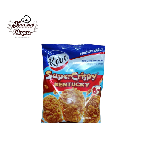 

KOBE TEPUNG AYAM KENTUCKY SUPER CRISPY 850 GRAM