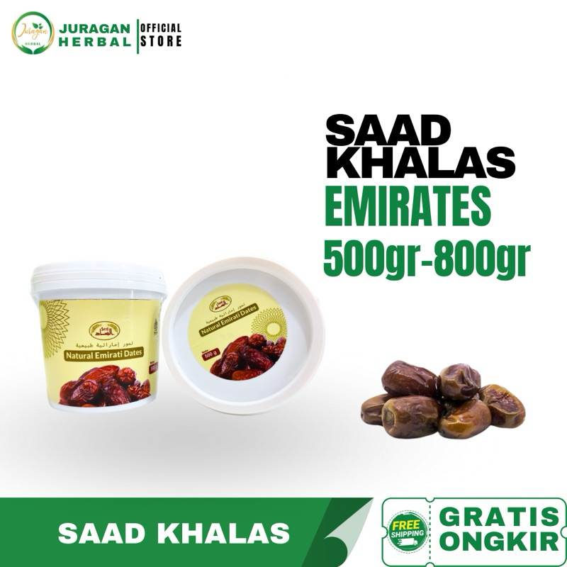 

BUCKET DATES SAAD KHALAS 500GR-800GR