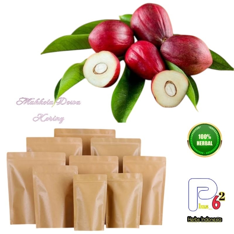 

Buah Mahkota Dewa Kering Iris-Teh Herbs Mahkota Dewa Premium