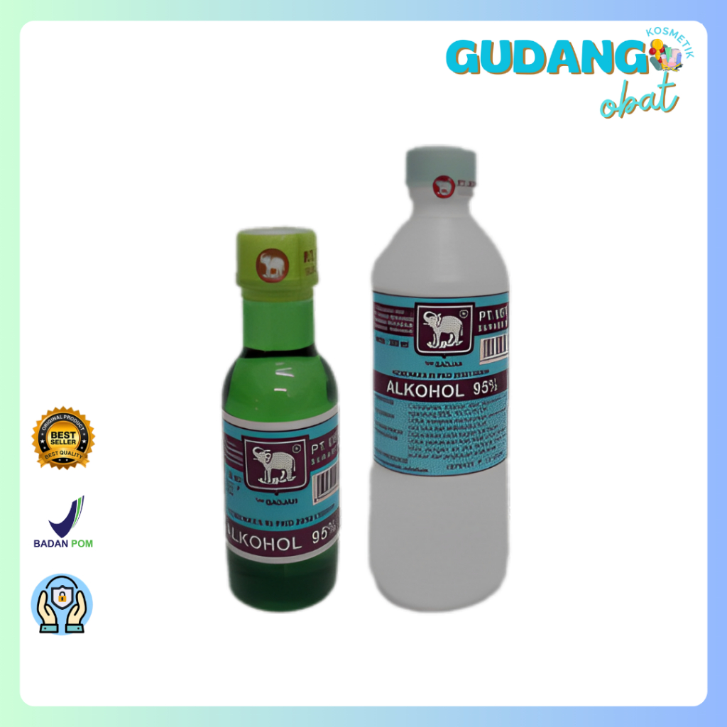 Gajah Alkohol 95% (plastik)